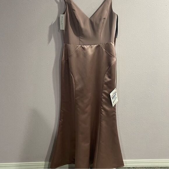 Sorella Vita Rosewater Blush Pink Style 9206 Maxi Dress Sz 14 - Picture 6 of 11